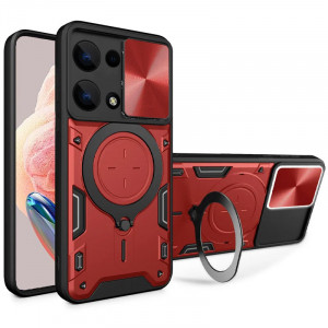 Ударопрочный чехол Bracket case with Magnetic для Xiaomi Redmi Note 13 5G