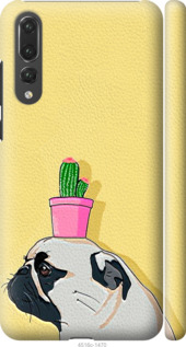 

Чохол Мопс з кактусом на Huawei P20 Pro 795754