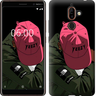 

Чехол logo de yeezy для Nokia 7 Plus 630485