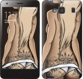 

Чехол Девушка с татуировкой для Xiaomi Redmi 2 644378