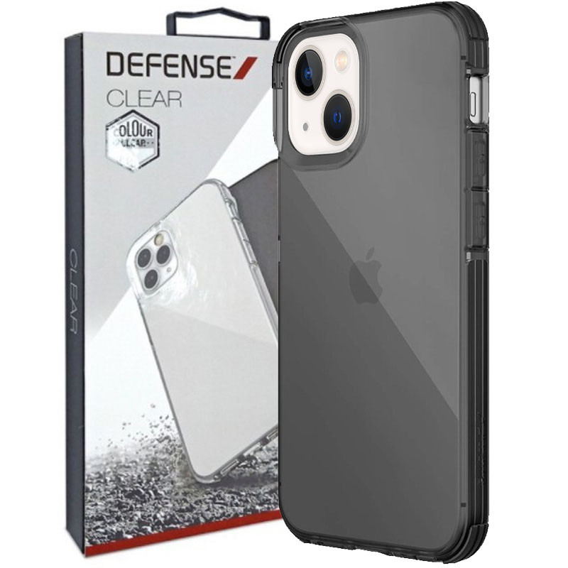 Чохол Defense Clear Series (TPU) на Apple iPhone 13 (6.1") (Чорний)