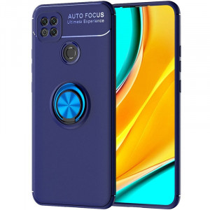 TPU чехол Deen ColorRing под магнитный держатель (opp) для Xiaomi Redmi 9C