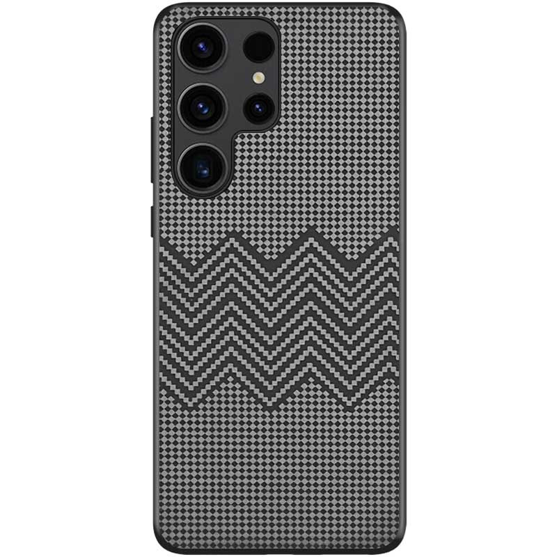 Чохол TPU+PC Grid на Samsung Galaxy S25 Ultra (Wave)