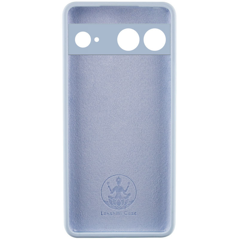 Фото Чохол Silicone Cover Lakshmi Full Camera (AAA) на Google Pixel 7a (Блакитний / Sweet Blue) на vchehle.ua