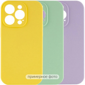 Чохол Silicone Case Full Camera Protective (AA) NO LOGO на Apple iPhone 16 (6.1")