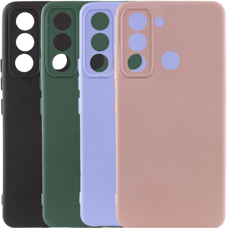 Чехол Silicone Cover Lakshmi Full Camera (AAA) для TECNO Spark 8C
