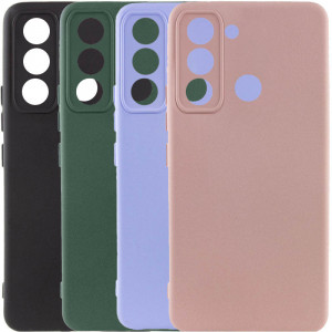Чехол Silicone Cover Lakshmi Full Camera (AAA) для TECNO Spark 8C