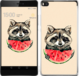 

Чохол Єнотик з кавуном на Huawei Ascend P8 799931