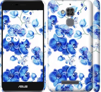 

Чехол Голубые орхидеи для Asus Zenfone 3 Max ZC520TL 725345