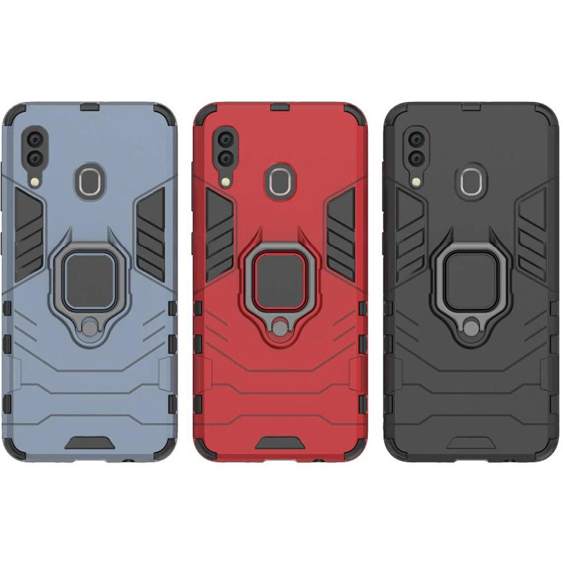Ударопрочный чехол Transformer Ring for Magnet для Samsung Galaxy A10s
