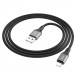 Фото Дата кабель Hoco X86 Spear USB to MicroUSB (1m) (Black) в магазине vchehle.ua