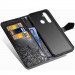 Кожаный чехол-книжка Art Case с визитницей для Realme 5 / 6i (Черный) в магазине vchehle.ua