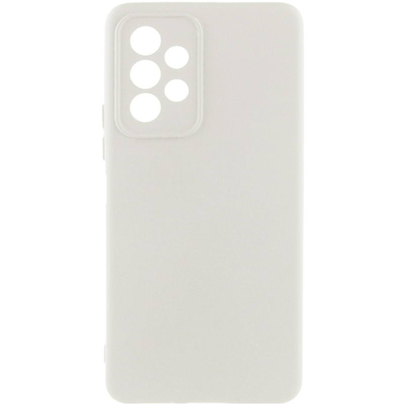 Чехол Silicone Cover Lakshmi Full Camera (AA) для Samsung Galaxy A23 4G (Белый / White)