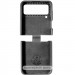 Фото Чехол Foldables Silicone Cover Lakshmi (AAA) для Samsung Galaxy Z Flip4 (Черный / Black) на vchehle.ua