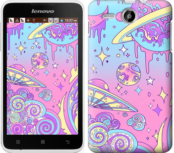 

Чехол Розовая галактика для Lenovo A529 633345