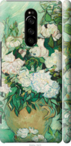 Чехол Винсент Ван Гог. Ваза с розами для Sony Xperia 1 J9110