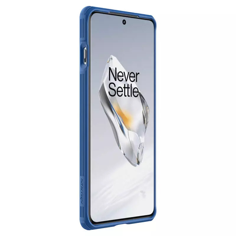 Карбоновая накладка Nillkin CamShield Pro для OnePlus 12 (Blue) в магазине vchehle.ua