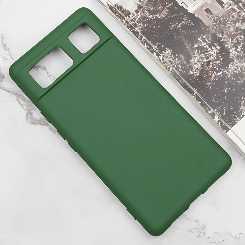 Фото Чохол Silicone Cover Lakshmi (A) на Google Pixel 6 (Зелений / Dark green) на vchehle.ua