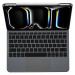 Фото Чохол-клавіатура WIWU MK-004 для iPad Air 13'' (2024)/Pro 12.9" (2020-2022) (Black) в маназині vchehle.ua