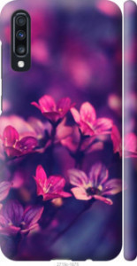 Чехол Пурпурные цветы для Samsung Galaxy A70 2019 A705F