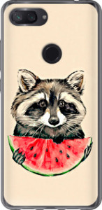 Чохол Єнотик з кавуном на Xiaomi Mi 8 Lite