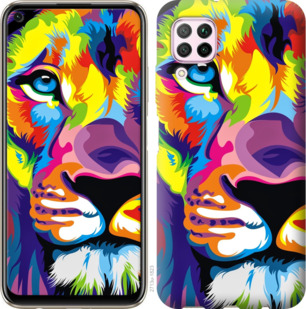 

Чехол Разноцветный лев для Huawei Nova 6SE 878712