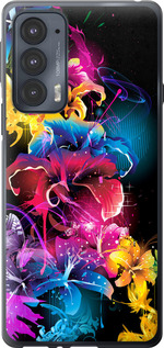 

Чехол Абстрактные цветы для Motorola Edge 20 1634265