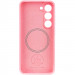 Фото Чехол Silicone Cover Lakshmi Full Camera (AA) with MagFit для Samsung Galaxy S23 (Розовый / Light pink) на vchehle.ua