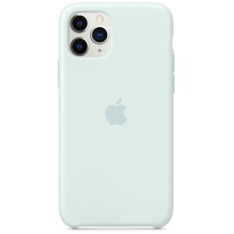 

Чохол Silicone case (AAA) на iPhone 11 Pro Max (Серо-голубой / Seafoam) 931591