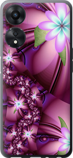 

Чехол Цветочная мозаика для Oppo A78 5G 1695269