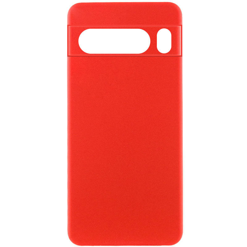 Чохол Silicone Cover Lakshmi Full Camera (AA) на Google Pixel 8 Pro (Червоний / Red)