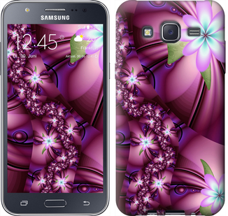 Чехол Цветочная мозаика для Samsung Galaxy J5 (2015) J500H
