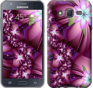Чехол Цветочная мозаика для Samsung Galaxy J5 (2015) J500H