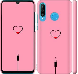 

Чехол Подзарядка сердца1 для Huawei P30 Lite 730356