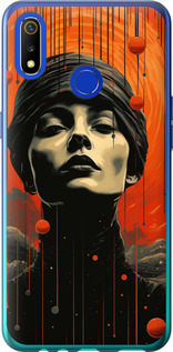 

Чехол Абстрактный портрет v2 для Realme 3 1631427