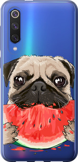 

Чохол Мопс і кавун на Xiaomi Mi 9 SE 843776
