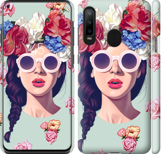 

Чехол Девушка с цветами для Samsung Galaxy A8S 698115