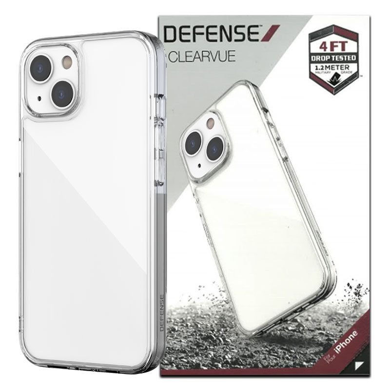 

Чохол Defense ClearVue Series (TPU+PC) на Apple iPhone 13 (6.1") (Прозорий) 1178638