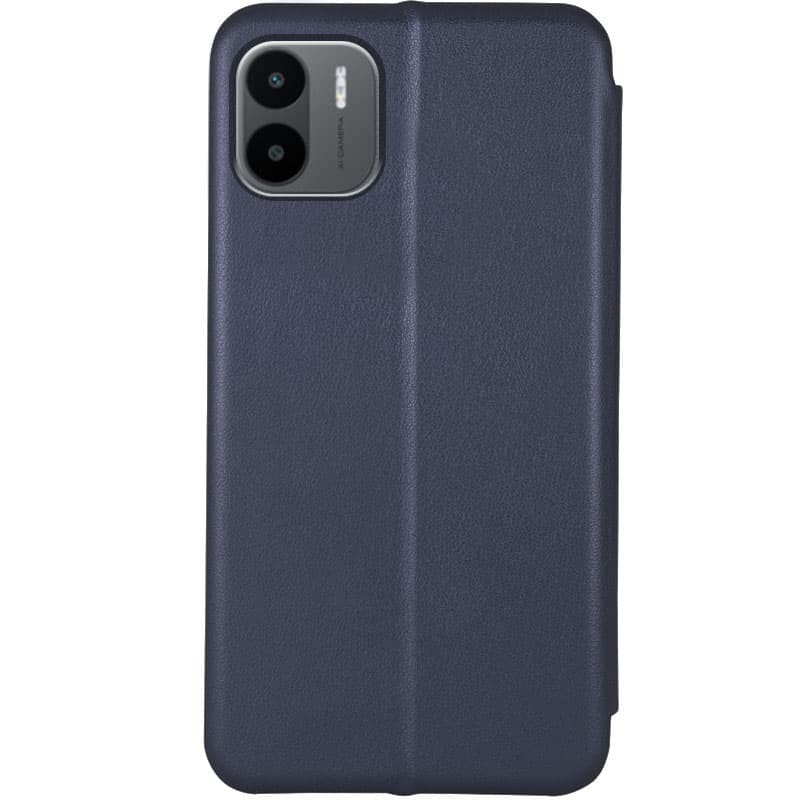 Фото Кожаный чехол-книжка Classy для Xiaomi Redmi A1 / A2 (Темно-синий) на vchehle.ua