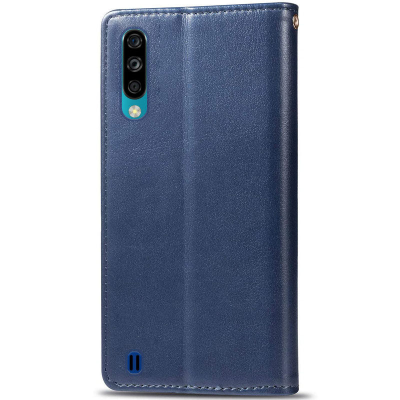 Купити Шкіряний чохол-книжка GETMAN Gallant (PU) для ZTE Blade A7 (2020) (Синій) на vchehle.ua
