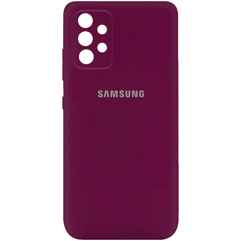 

Чохол Silicone Cover My Color Full Camera (A) для Samsung Galaxy A72 5G (Бордовий / Marsala) 1173128