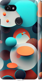

Чохол Горошок абстракція на Google PixeL 2 XL 1543942