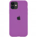 Чохол Silicone Case Full Protective (AA) на Apple iPhone 11 (6.1") (Фіолетовий / Grape)