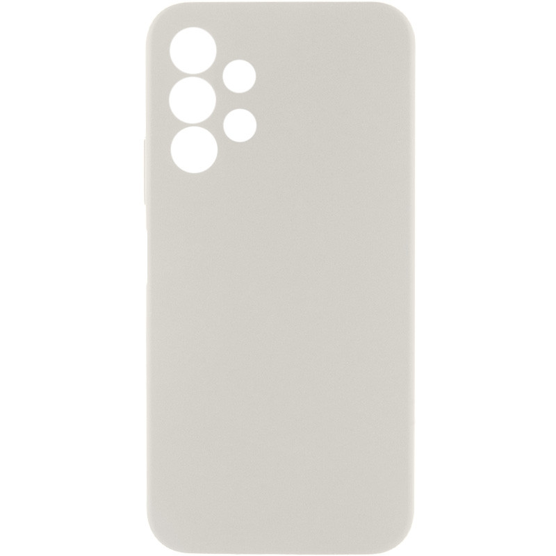 Чехол Silicone Cover Lakshmi Full Camera (AAA) для Samsung Galaxy A32 4G (Белый / White)