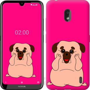 

Чохол Веселий мопс на Nokia 2.2 928731