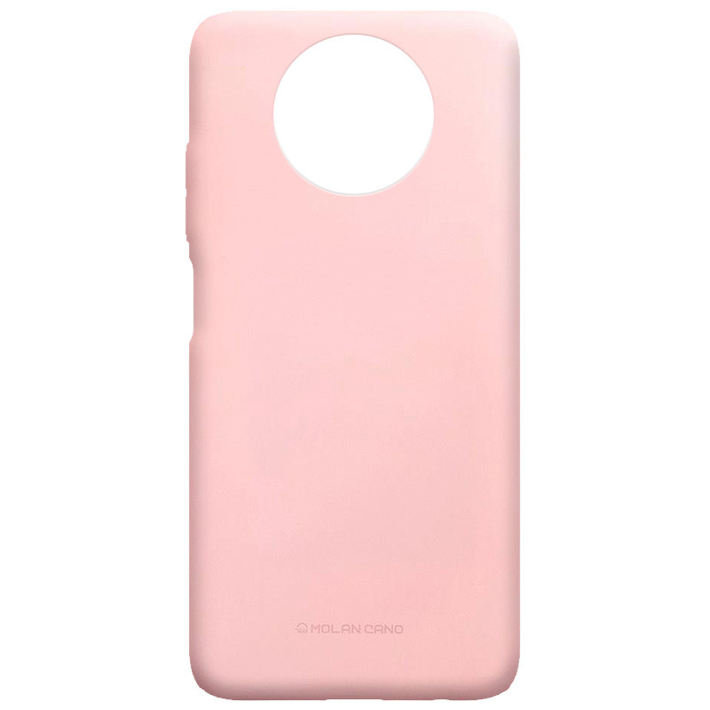 TPU чехол Molan Cano Smooth для Xiaomi Redmi Note 9 5G / Note 9T (Розовый)