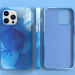 Фото Кожаный чехол Figura Series Case with Magnetic safe для Apple iPhone 13 Pro (6.1") (Blue) в магазине vchehle.ua