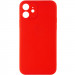 Силіконовий чохол Candy Full Camera на Apple iPhone 12 (6.1") (Червоний / Red)