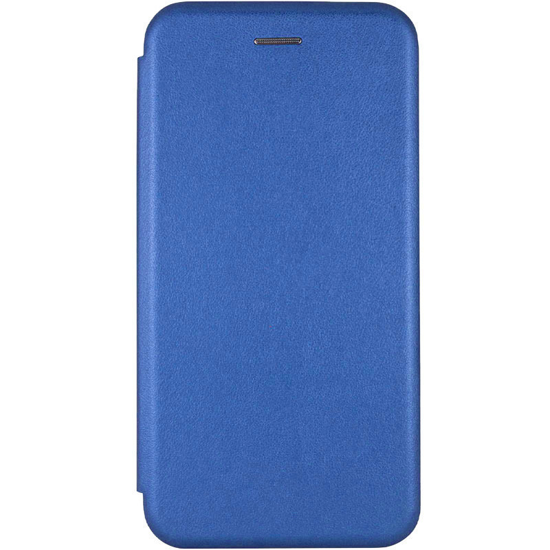 Кожаный чехол-книжка Classy для Motorola Edge 40 (Синий)