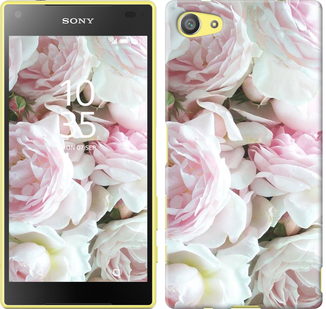 Чехол Пионы v2 для Sony Xperia Z5 Compact E5823